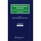 International Business Acquisitions: Major Legal Issues and Due Diligence, 4th Edition
