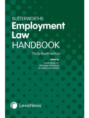Butterworths Employment Law Handbook 2026 34th ed