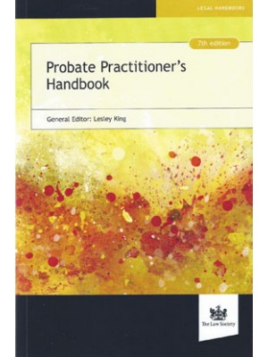 Probate Practitioner's Handbook 7th Edition