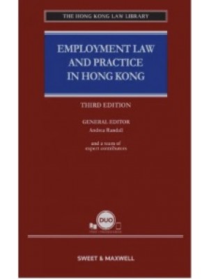 Employment Law and Practice in Hong Kong, 3rd Edition (Hardcopy + e-book only)